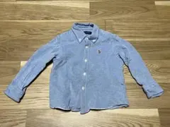 Ralph Lauren 長袖シャツ 100cm ライトブルー