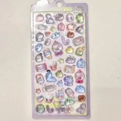 ぷくぷくシール 3D ボンボン ドロップ シール ぷっくり 恐竜 ダイナソー