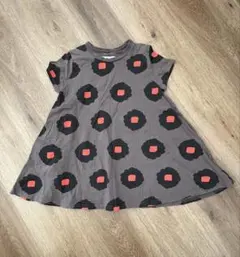 MARK'S HOGAN フラワー柄半袖ワンピース 100cm