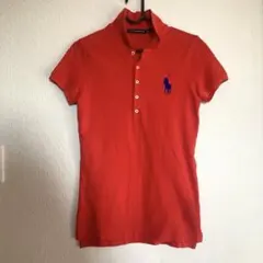 RALPH LAUREN SPORT 半袖ポロシャツ S オレンジ ビッグポニーのサムネイル