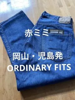 デカサイ ORDINARY FITS #108 デニムパンツ W34 赤ミミのサムネイル