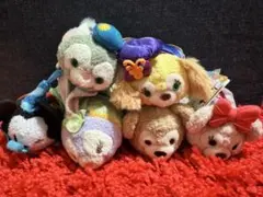 香港ディズニーランド　ツムツム　ダッフィー　シェリーメイ　ステラルー