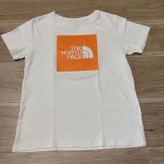 THE NORTH FACE Tシャツ キッズ　140 オレンジロゴ