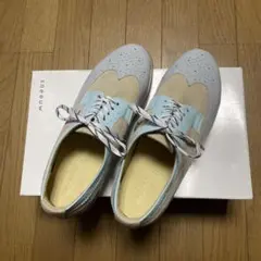 ☆試着のみ新品 sneeuw スニュウ ウィングチップシューズ 23.5cm 