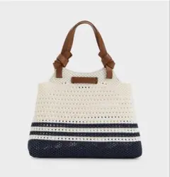 正規品】CHARLES & KEITH 海外限定 ミニニットバッグ - メルカリ