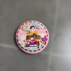 ディズニー　刺繍缶バッジ2 -シュガーラッシュ-
