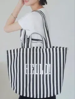 コーエン　ストライプ トートバッグ 