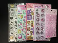 正規品　ハローキティ シールセット 6枚　平成フォン　マシュマロ　キラコロ