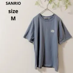 ♡SANRIO♡サンリオ シナモロールプリントTシャツ 半袖 ブルーのサムネイル