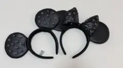 ディズニー　スタッズ　カチューシャ　セット　ミッキー　ミニー