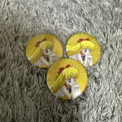 セーラーヴィーナス 缶バッジ 7周年 ストア限定 ガチャガチャ セーラームーン