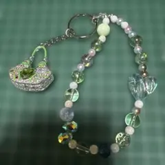 ハート型ハンドバッグチャーム