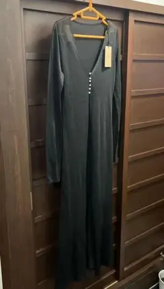 eimy istoire ロングカーディガン ブラック