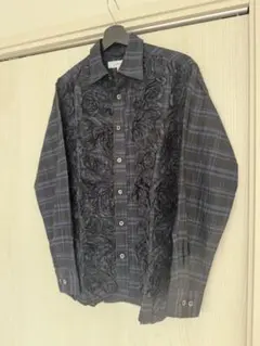 sasquatchfabrix 21SS 花柄シャツ Mネイビー【品番-032】のサムネイル