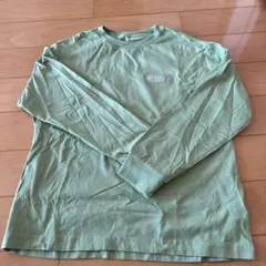 GU キッズ 長袖カットソー ライトグリーン 150cm