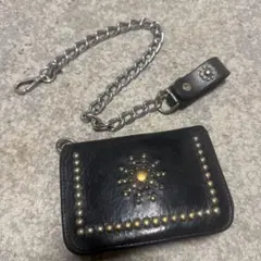 KMRii 装飾スタッズ レザー ウォレット 財布 v系 - メルカリ