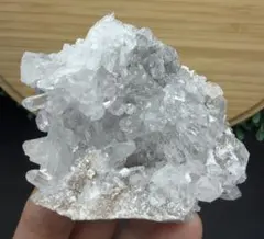 美結晶・瑶崗仙産】フローライト / クォーツ 共生 蛍石 水晶 鉱物標本