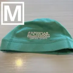CENTRAL SPORTS 水泳帽 Mサイズ グリーン