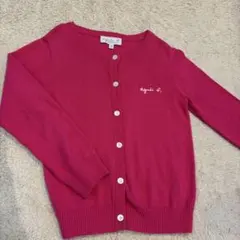 agnès b. ピンク カーディガン 6 ans