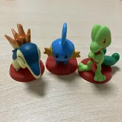 チョコエッグ ポケモン ヒノアラシ　ミズゴロウ　キモリ フィギュア セット