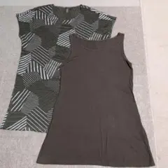 ♥GIANN I LO GIUDICE【Ｌ】チュニック＆タンクトップツインセットのサムネイル