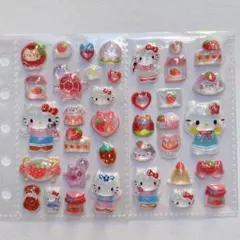 おすそわけ★ボンボンドロップシール　ハローキティ　いちご　スイーツ　サンリオ