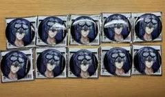 小柳ロウ ぎゃうるふ ウルフ 缶バッチ 10個セット