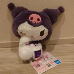 サンリオキャラクターズ　マイメロディ・クロミ かまってぬいぐるみ ウインク