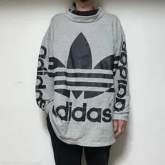 ビンテージ80s 90s アディダス adidasビッグトレフォイル　スウェット
