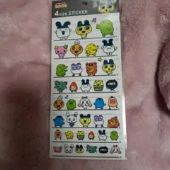 たまごっちキャラクターシール 4サイズ 25枚入り 日本製