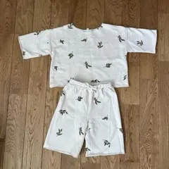 organic zoo オリーブ柄トップス