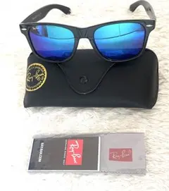Ray-Ban サングラス ブルーミラーレンズ(コピー品)のサムネイル