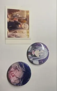 プロセカ　宵崎　奏　缶バッジ＋ぱしゃコレ