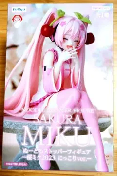 2025年最新】ぬーどるストッパーフィギュア 桜ミク2023 にっこり