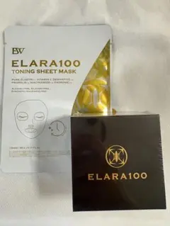ELARA100 オールインワンゲル 50g トーニングシートマスク付きのサムネイル