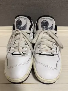 New Balance 550 ホワイト ブラック　24cm