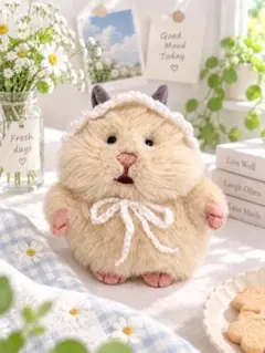 【はむにぎり】ボンネット☆ホワイト