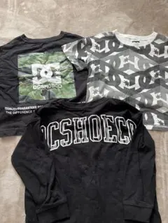 DC ディーシー 長袖カットソー ロンT Tシャツ まとめ売り 3点セット