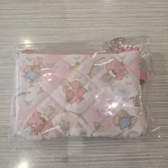 サンリオ みんなのキルトシリーズ シークレットミニフラットポーチ マロンクリーム