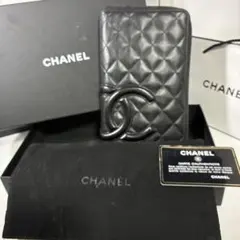 良美品・CHANEL カンボンライン2つ折り長財布 デカココ☆正規品 - メルカリ