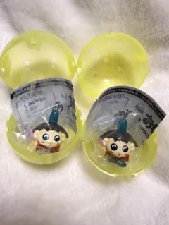 おじゃる丸 めじるしアクセサリー 2個セット ガチャ