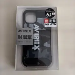 AVIREX iPhone15 2023 6.1インチ 2レンズ 耐衝撃ケース