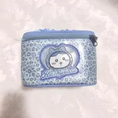 치이카와 ヒョウ柄 バニティポーチ 하치와레