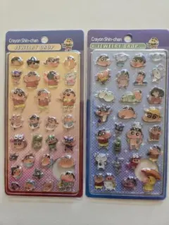 り*ち様 ジュエリードロップシール クレヨンしんちゃん 2シートセット