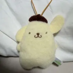 サンリオ　ふわもこワッペンこれくしょんマスコット【ポムポムプリン】