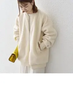 ブルゾン フリースジャケット