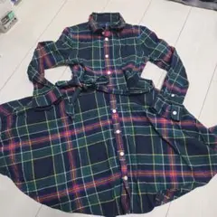 Polo Ralph Lauren チェック柄ワンピース 6才