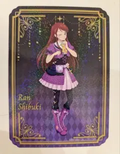 アイカツ アトレ秋葉原コラボ ランタンナイトパーティ紫吹蘭 イラストシート