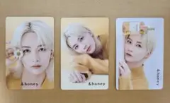&honey JEONGHAN ジョンハン　トレカ３枚セット