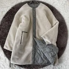 NOLLEY'S ✨TAION 別注　2way リバーシブルダウンコート　ボア